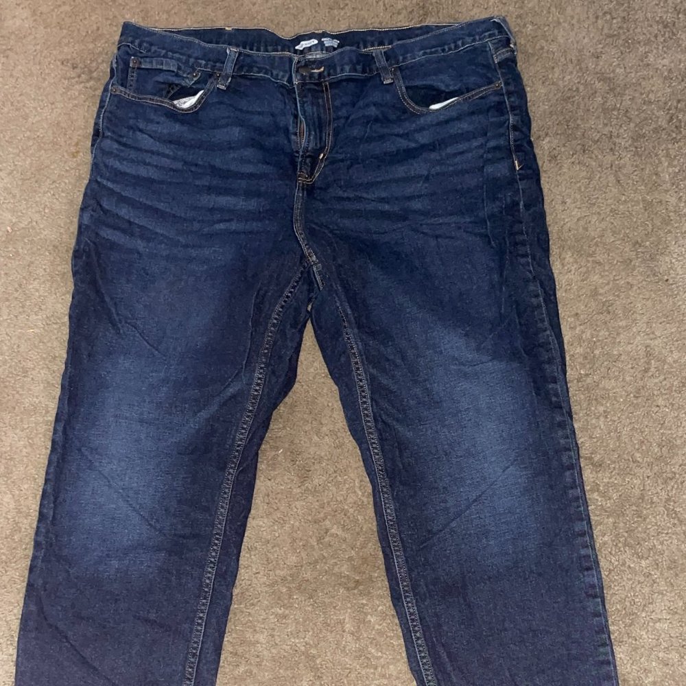 Old Navy Athletic Taper Blue Jeans